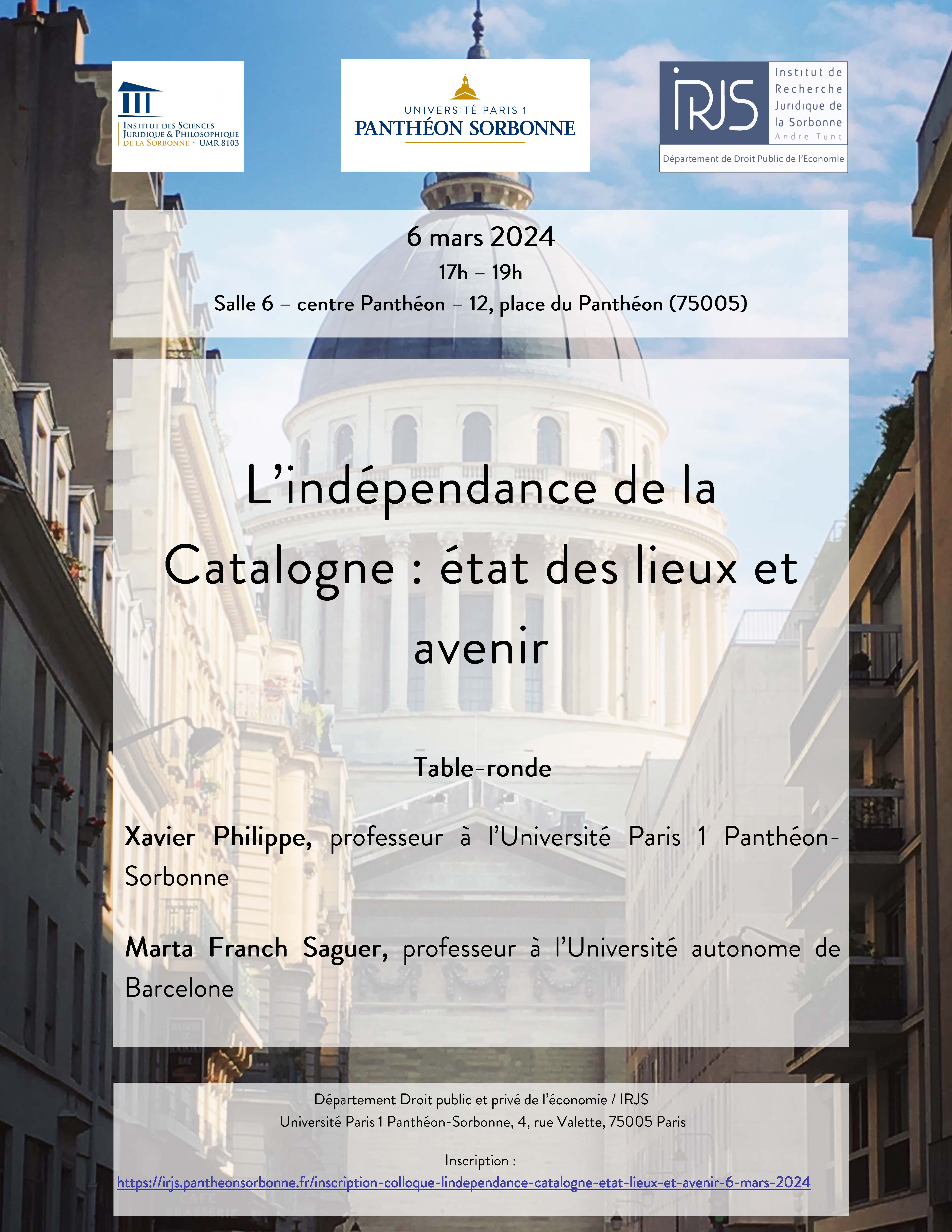 affiche colloque Catalogne