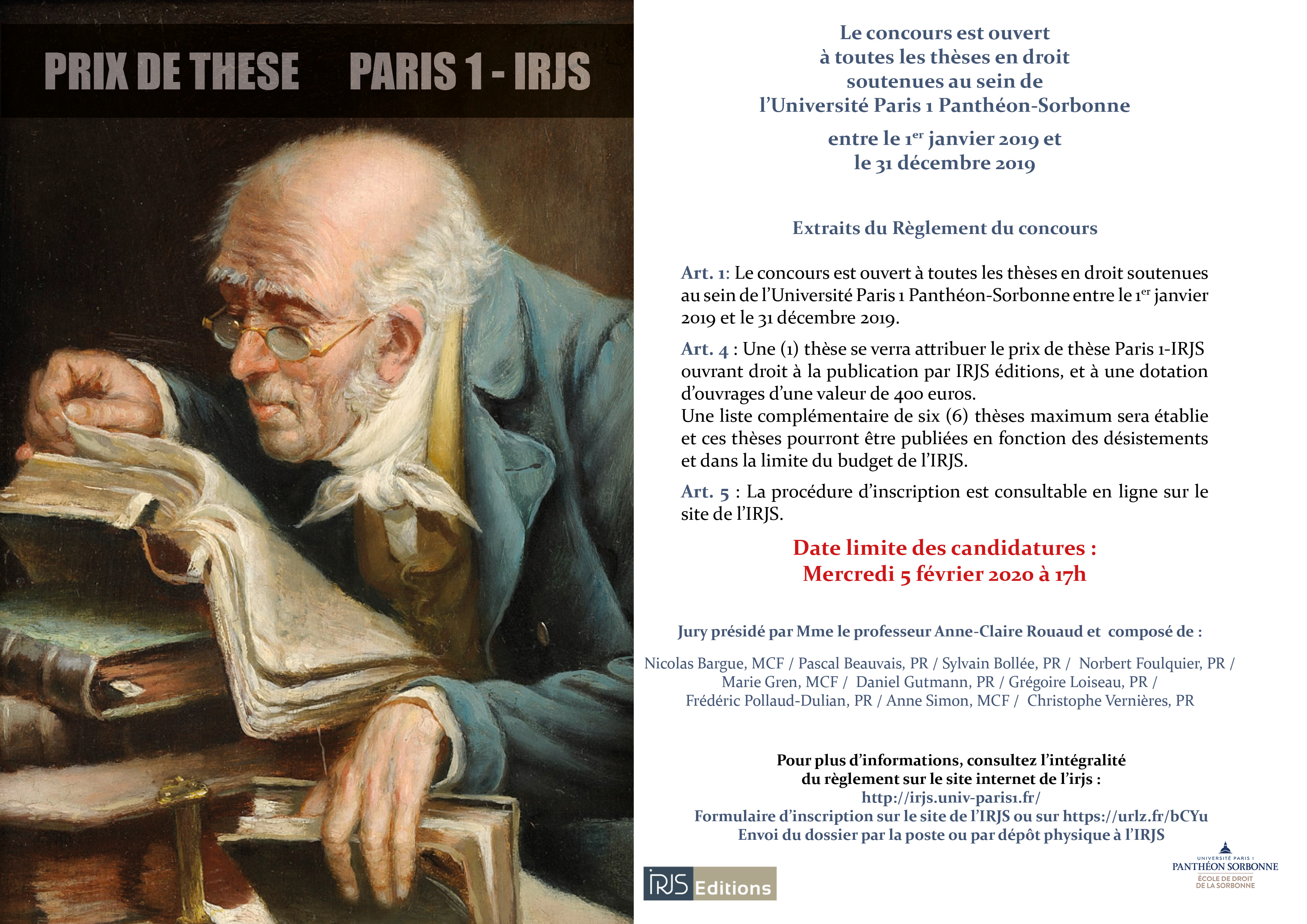 prix de thèse 2019