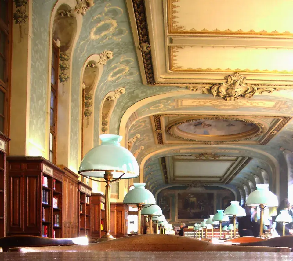 la bibliothèque de la sorbonne