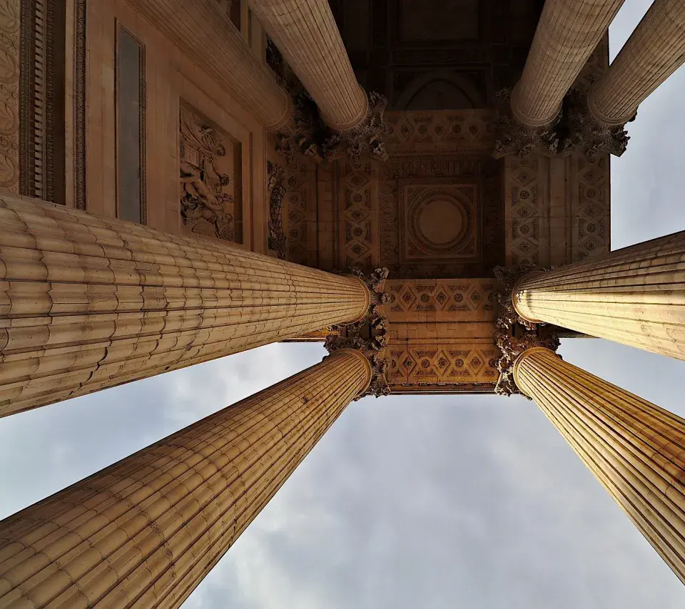 vue du panthéon 