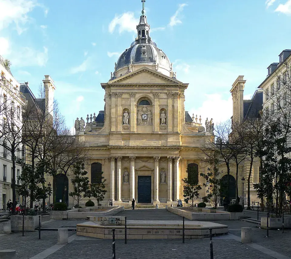 vue de la sorbonne