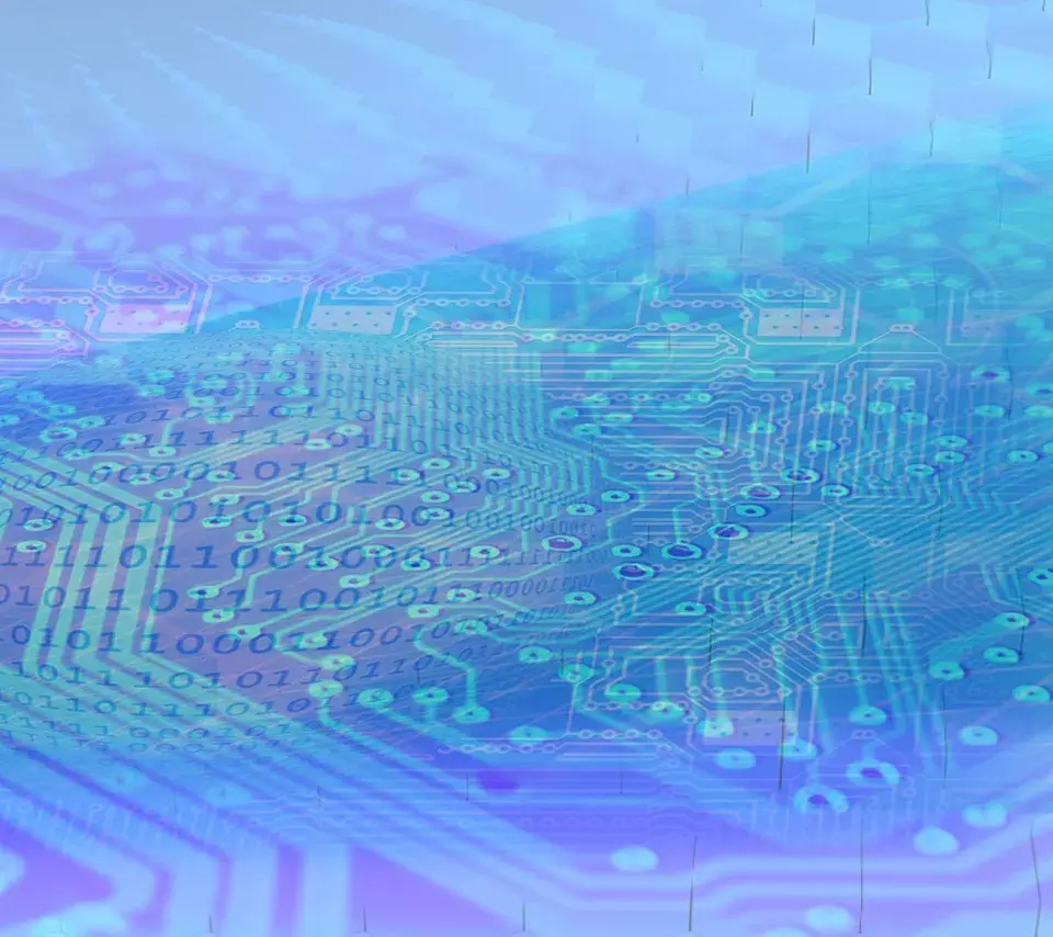 circuit informatique illustrant le numérique 