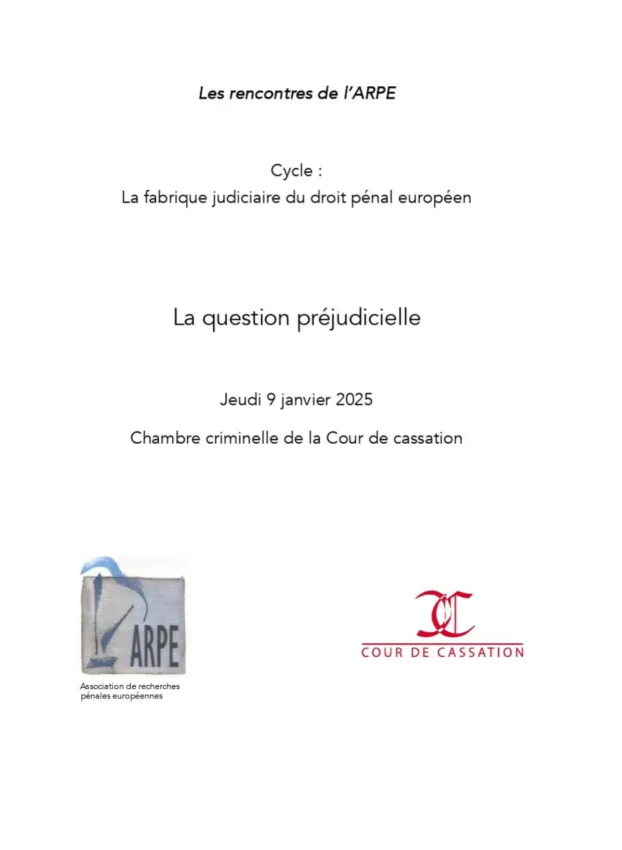 Les rencontres de l'ARPE