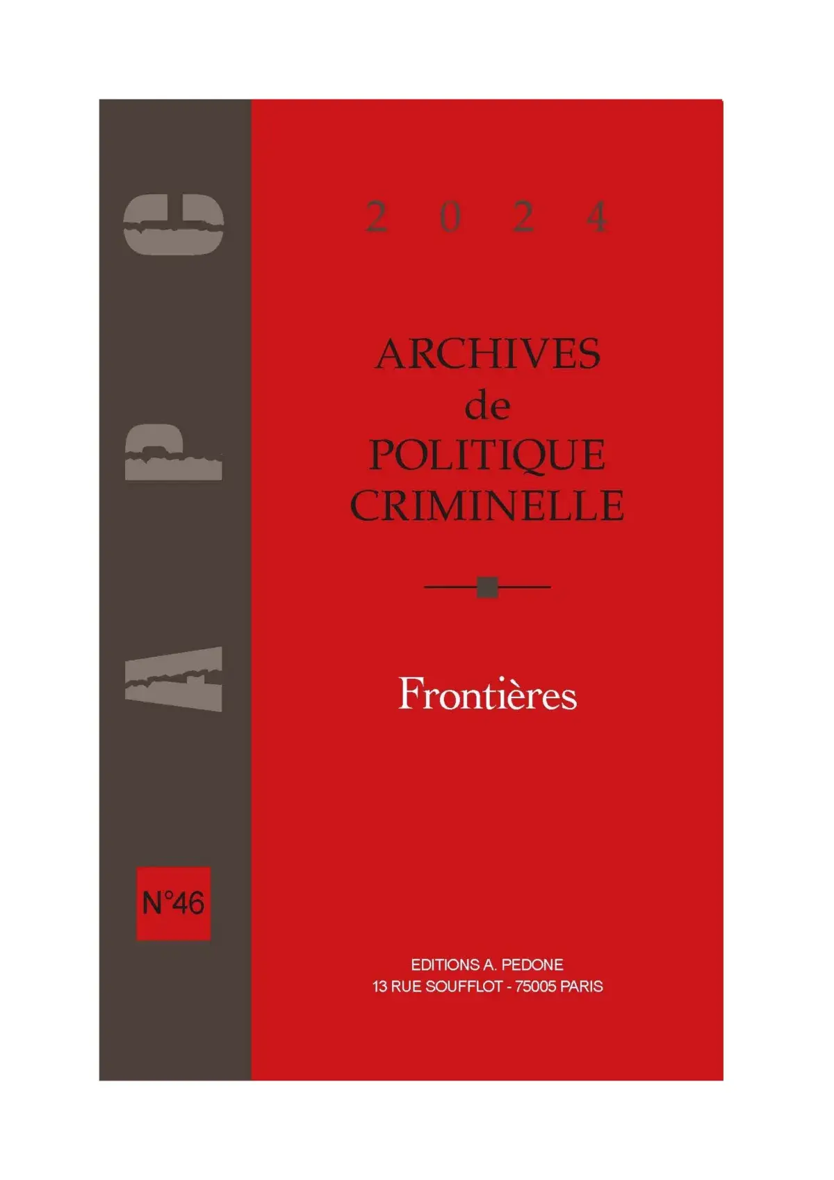 archives archives politique criminelle