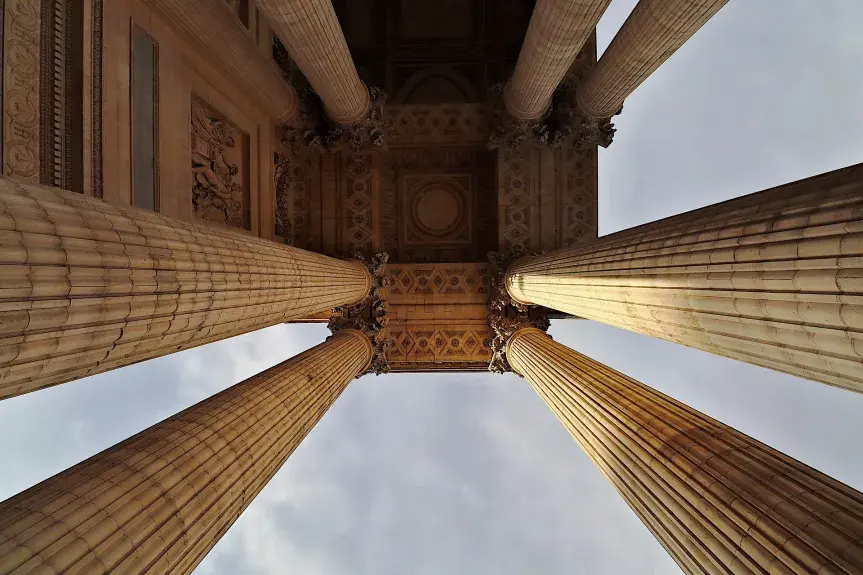 vue du panthéon 