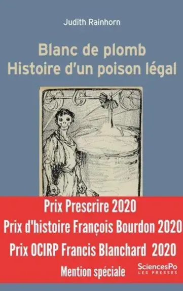 couverture du livre de Judith Rainhorn, Blanc de Plomb
