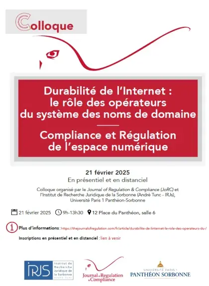 affiche du colloque