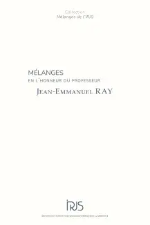 Première de couverture de l'ouvrage