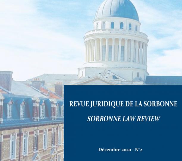 La Revue Juridique de la Sorbonne n°2