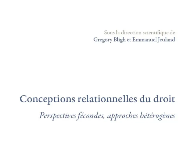 Conceptions relationnelles du droit